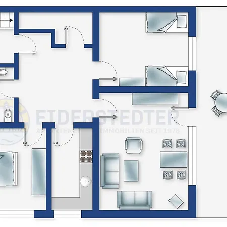 Apartman Muschel Id 250 Böhl